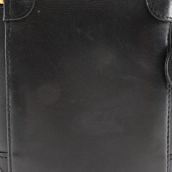 Chanel Vanity Handbag Vintage Lambskin Black Ladies Pouch - Picture 7 of 10